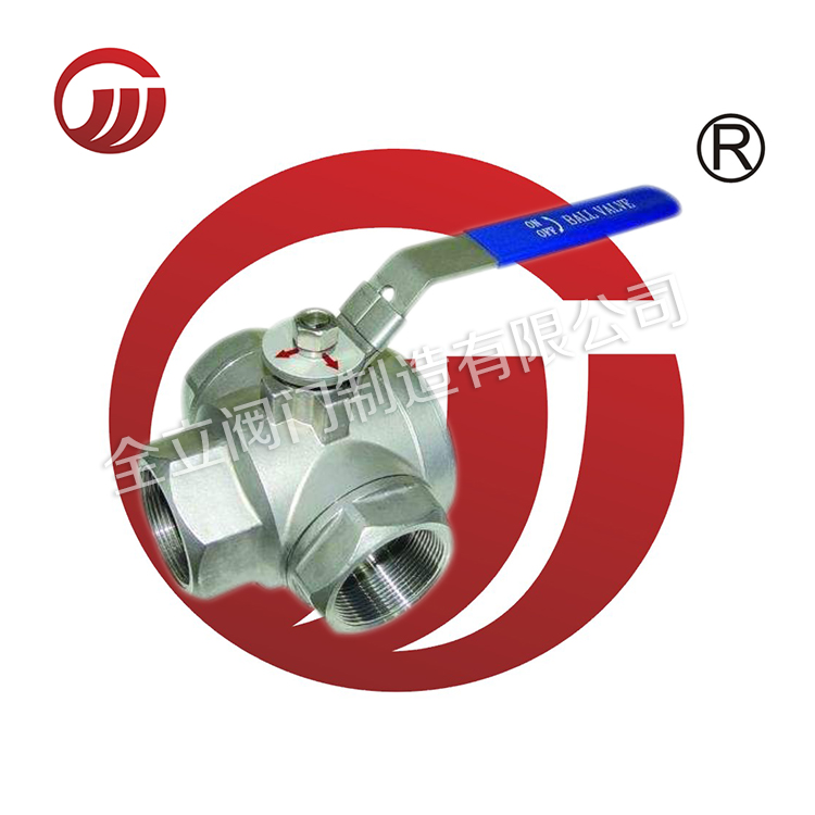 Three thread manual ball valve Q14F Q15F